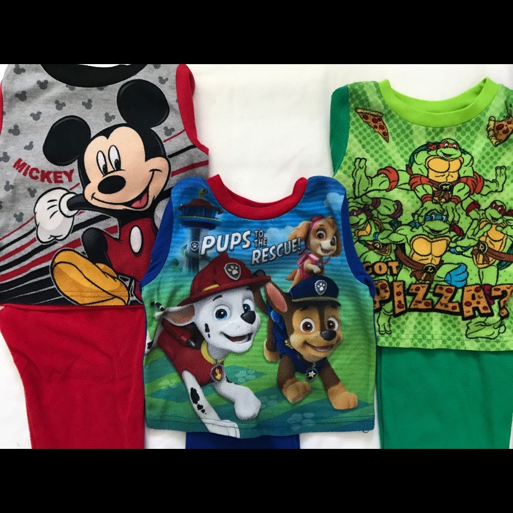 Fleece Pajama Set’s (3 pairs)